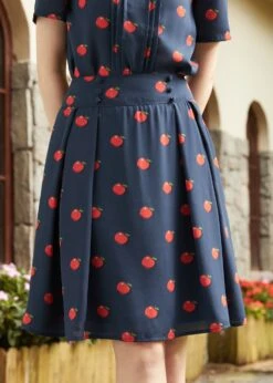 Always An Antique High Waisted A-Line Skirt 12 Always An Antique High Waisted A-Line Skirt -ModCloth 207576 APPLEPR 4