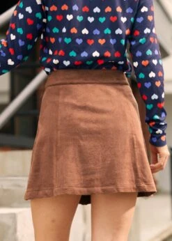 Twirling Twilight A-Line Skirt -ModCloth 207598 CAMEL 3