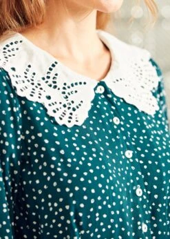 Sway This Way Shirt Waist Dress -ModCloth 207623 GRN 7