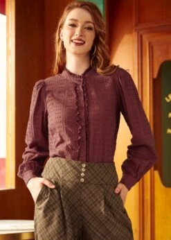 Go-Go Girl Ruffle Blouse