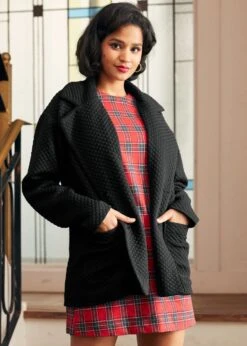 Forever A Favorite Double Breasted Jacket 22 Forever A Favorite Double Breasted Jacket -ModCloth 207636 BLK 2 51c7e3e9 cc6d 4afa 9fc3 221275eb3089