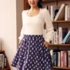 Twirl Into Fall A-Line Skirt -ModCloth 207643 FOX 4