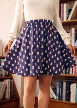 Twirl Into Fall A-Line Skirt -ModCloth 207643 FOX 6