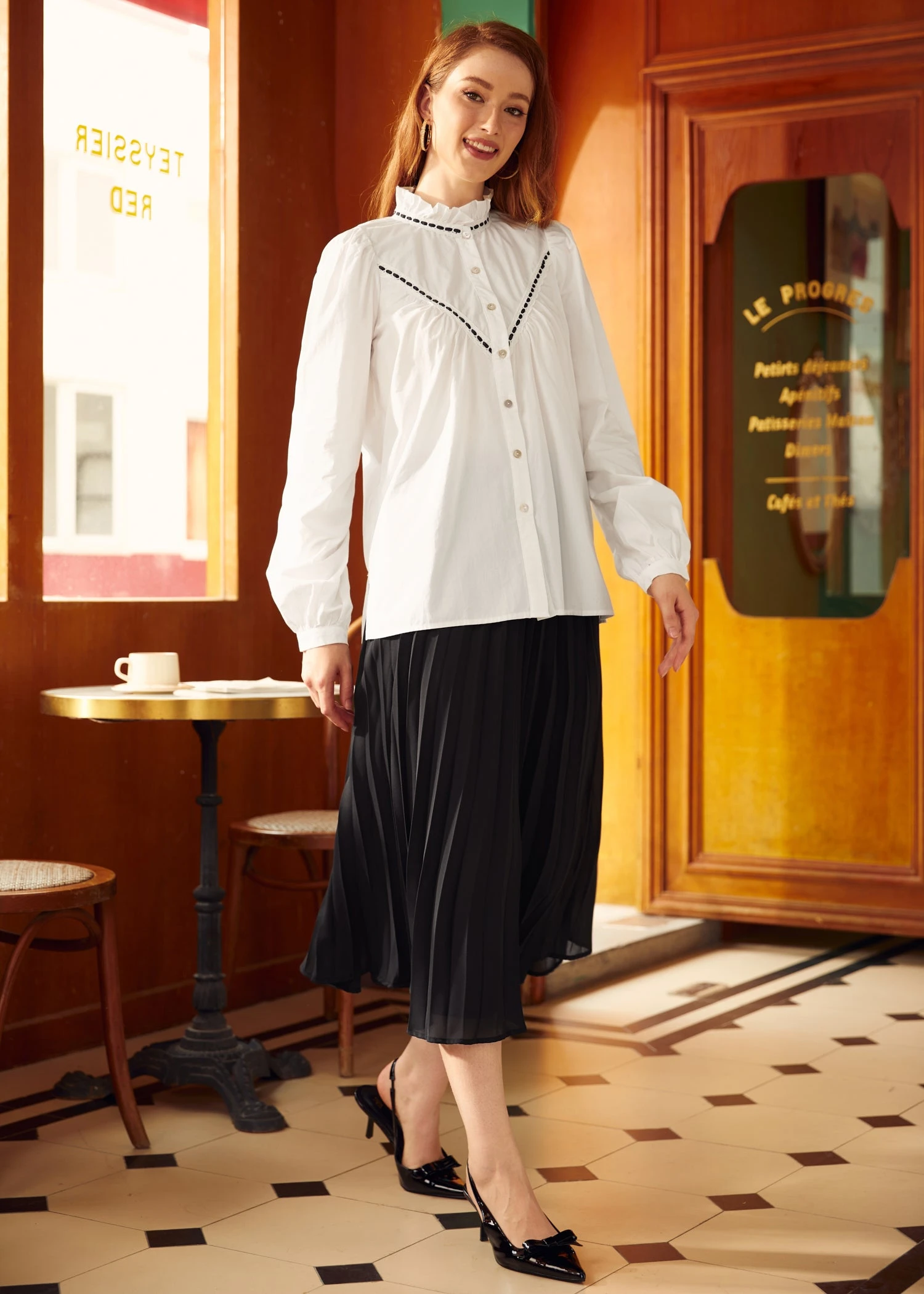 Whispering Sweet Nothings Blouse 4 Whispering Sweet Nothings Blouse - Image 2