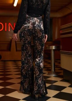 Just For Kicks Bell Bottom Legging 9 Just For Kicks Bell Bottom Legging -ModCloth 207707 PSLY 3