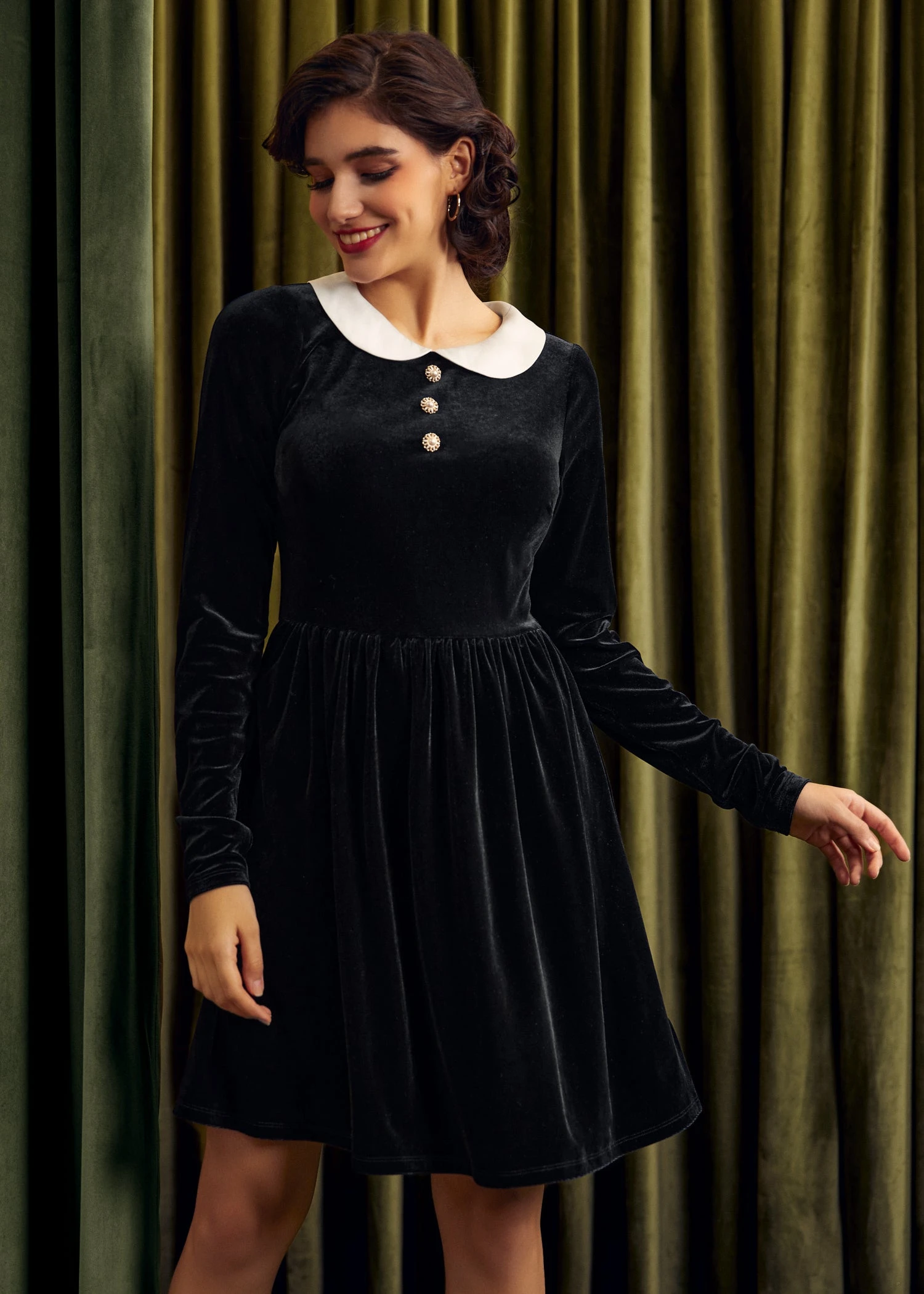 Twirling In Time Fit & Flare Dress 7 Twirling In Time Fit & Flare Dress - Image 5