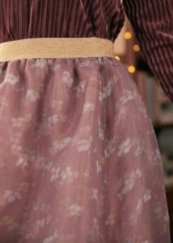 ModCloth Alpine Dream Lilac Whisper – Vintage Dirndl High-Waist Skirt -ModCloth 207776 Lavender 7