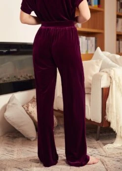 ModCloth Living It Up Raisin Knit Wide Leg Pants – High-Waisted Elastic Pull-On Trousers 11 ModCloth Living It Up Raisin Knit Wide Leg Pants – High-Waisted Elastic Pull-On Trousers -ModCloth 207787 Raisin 3
