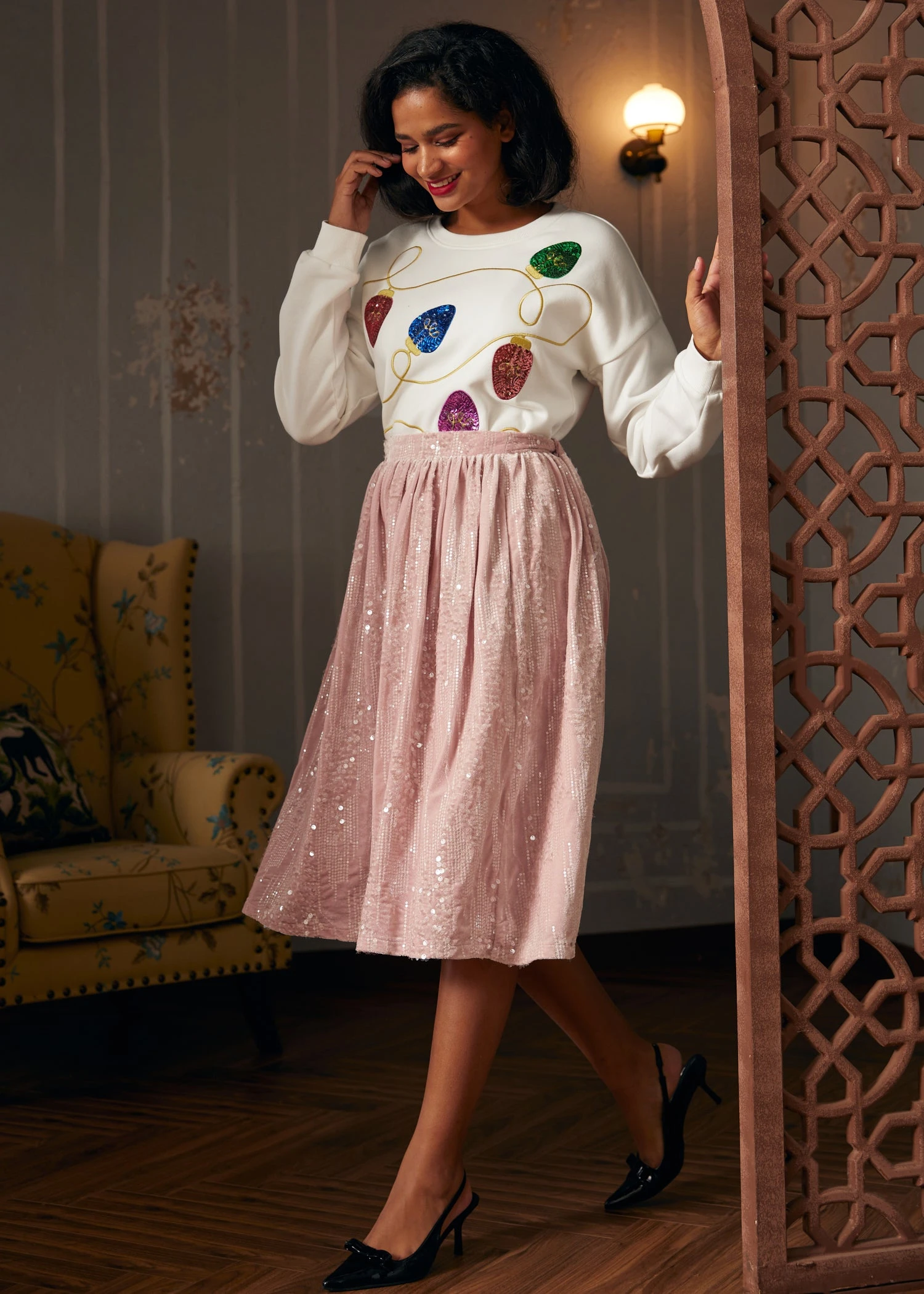 Glow Of Nostalgia Light Sweatshirt 4 Glow Of Nostalgia Light Sweatshirt - Image 2