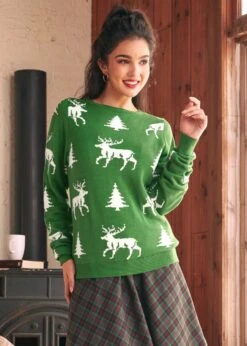 Enchanted Eve Boatneck Sweater
