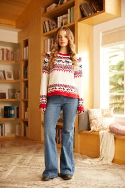 ModCloth Buttercream Bliss Bird Fairisle Pattern – Vintage Raglan Knit Sweater -ModCloth 207850