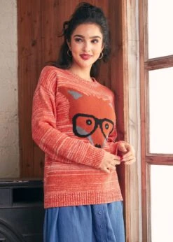 Easy As Can Be Sweater -ModCloth 207861 Rust 4
