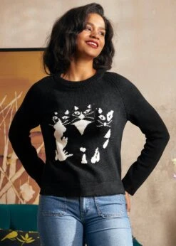 New York Liberty Eclipse Noir – WNBA Vintage Collegiate Crewneck Pullover -ModCloth 207869 BLK 6 30e4c0f4 b61c 4b12 acaa 24810f3350a3