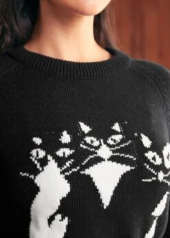 New York Liberty Eclipse Noir – WNBA Vintage Collegiate Crewneck Pullover -ModCloth 207869 BLK 7