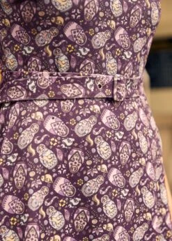 ModCloth Elegance Anew Fit & Flare Dress – Vintage Retro Jackie O Collar Brushed Knit -ModCloth 207880 RussianDolls 7