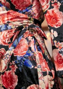 Celestial Silhouette Balloon Sleeve Dress 11 Celestial Silhouette Balloon Sleeve Dress -ModCloth 207885 WINTERFLORAL 7