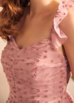 Midsummer Flutter Fit & Flare Dress -ModCloth 207888 PINKCHANPING 7