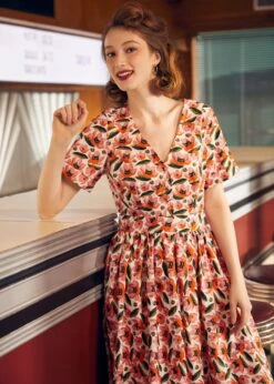 Such A Vintage Find Fit & Flare Dress -ModCloth 207983 PEAKABOOCAT 6