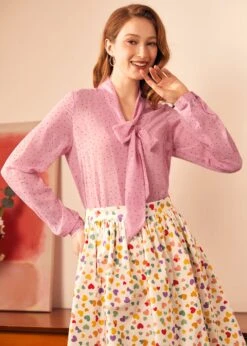 Belle Of The Bow Blouse