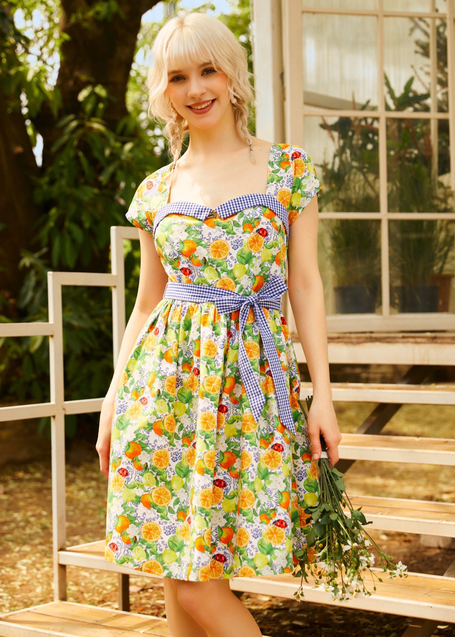 Citrus Serenade Dress 5 Citrus Serenade Dress - Image 3