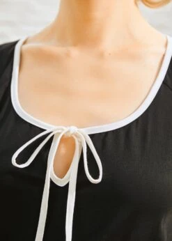 Bowtiful Moments Top 8 Bowtiful Moments Top -ModCloth 208089 BLKCREAM 7