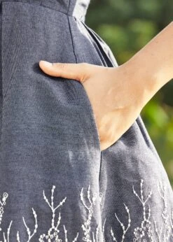 Into The Secret Garden Cross Back Dress 12 Into The Secret Garden Cross Back Dress -ModCloth 208130 CHAMBERY 7 2