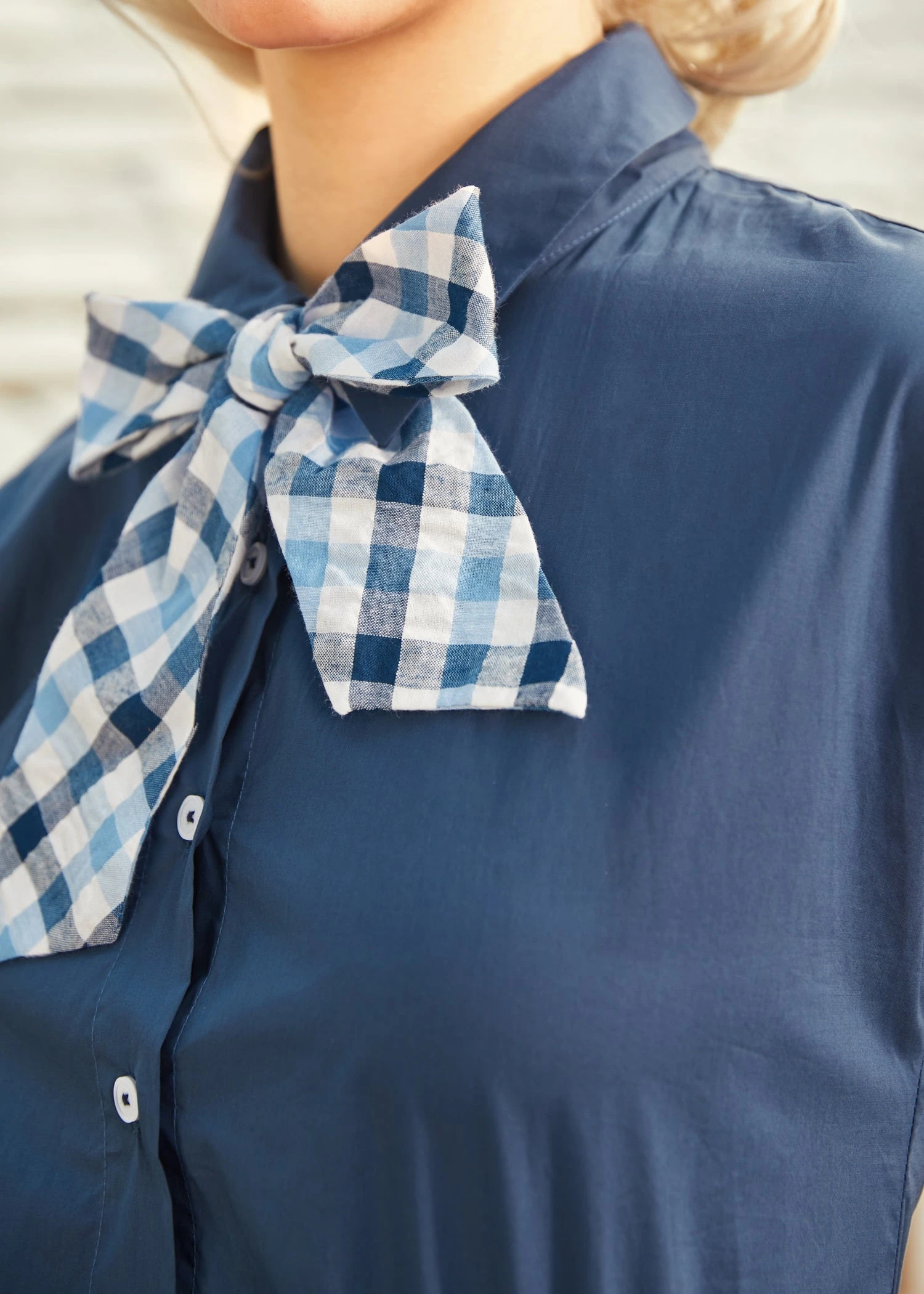 Gingham Grace Bow Dress 7 Gingham Grace Bow Dress - Image 5