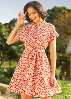 Jazz Age Jive Shirt Dress