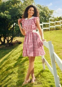 Belle Of The Ballet Collar Dress