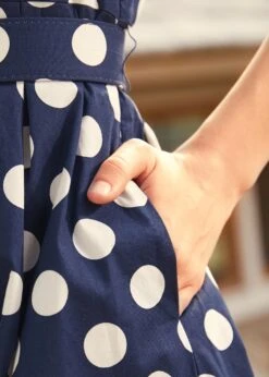 ModCloth Find Me In Palm Springs Navy Plaid Contrast Collar Fit & Flare Midi Dress 13 ModCloth Find Me In Palm Springs Navy Plaid Contrast Collar Fit & Flare Midi Dress -ModCloth 208140 PINKTATOOSAILOR 7