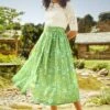 Golden Hour Glide Skirt -ModCloth 208145 GRNHOUSESHOE HP 1