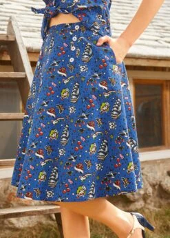 Sailor Flare Skirt 15 Sailor Flare Skirt -ModCloth 208149 BLUTATOOSAILOR HP 2