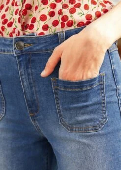 Boardwalk Beauty Wide Leg Denim Pants -ModCloth 208168 7