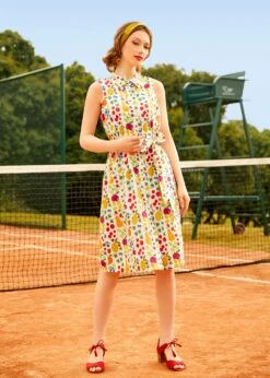 Swing And A Miss Shirt Dress -ModCloth 208215 FRUITPR HP 1
