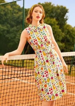 Swing And A Miss Shirt Dress -ModCloth 208215 FRUITPR HP 2