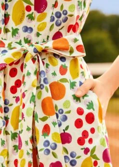 Swing And A Miss Shirt Dress -ModCloth 208215 FRUITPR HP 7