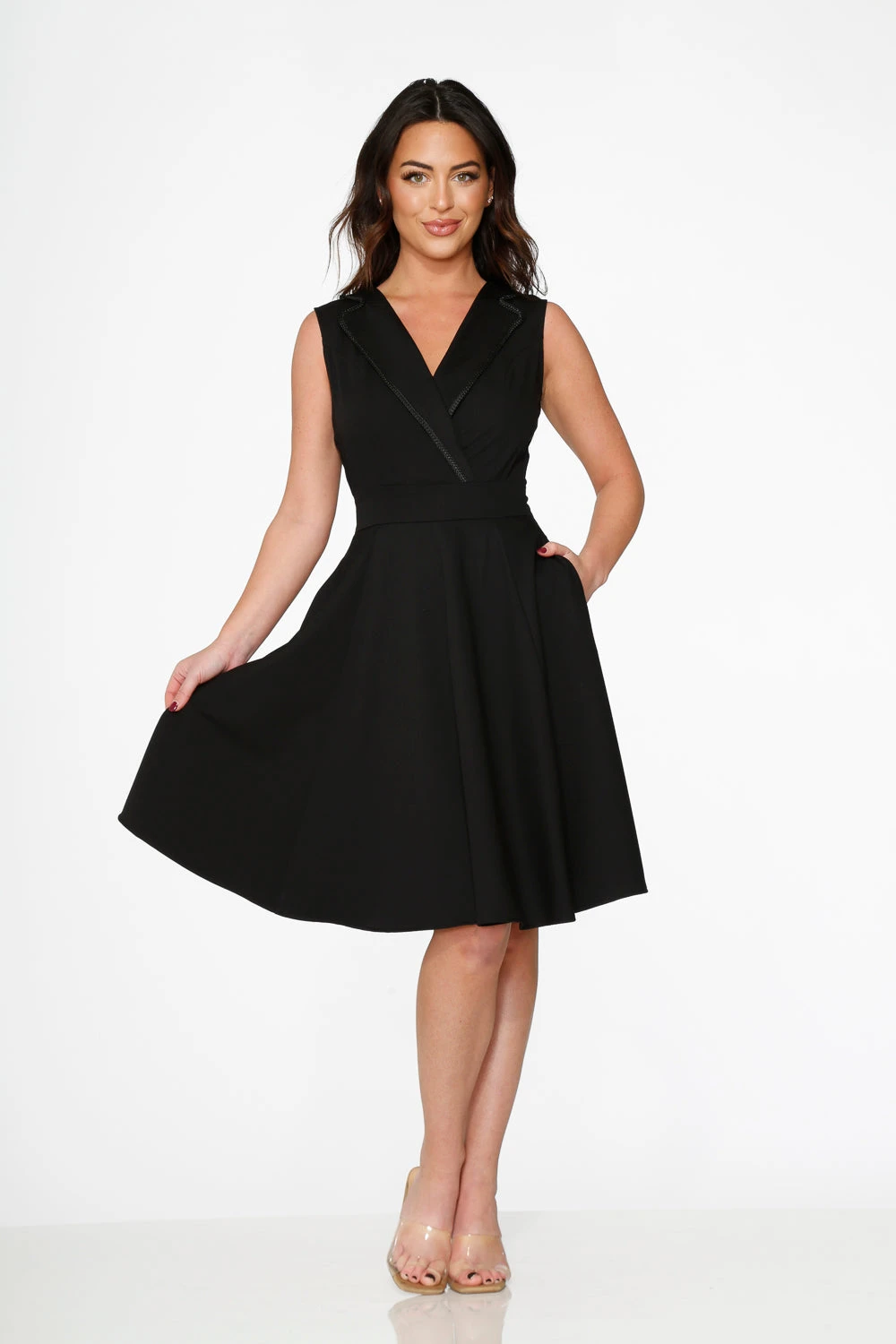 Black Swing Dress 4 Black Swing Dress - Image 2