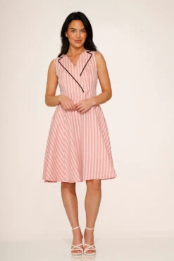 Pink Stripe Swing Dress – Vintage-Inspired Midi with Functional Pockets 13 Pink Stripe Swing Dress – Vintage-Inspired Midi with Functional Pockets -ModCloth 21958 Pink Stripe Swing Dress 4 7e2f463e ac1c 428d a142 75557a3cce82