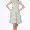 Green Plaid Swing Dress 2 Green Plaid Swing Dress -ModCloth 23262GreenPlaidSwingDress 11