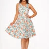 Pink Floral Swing Dress 1 Pink Floral Swing Dress -ModCloth 23870 Pink Floral Swing Dress 6
