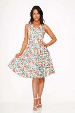 Pink Floral Swing Dress -ModCloth 23870 Pink Floral Swing Dress 6 78acaa91 a974 437b 919f cb08734b3c52