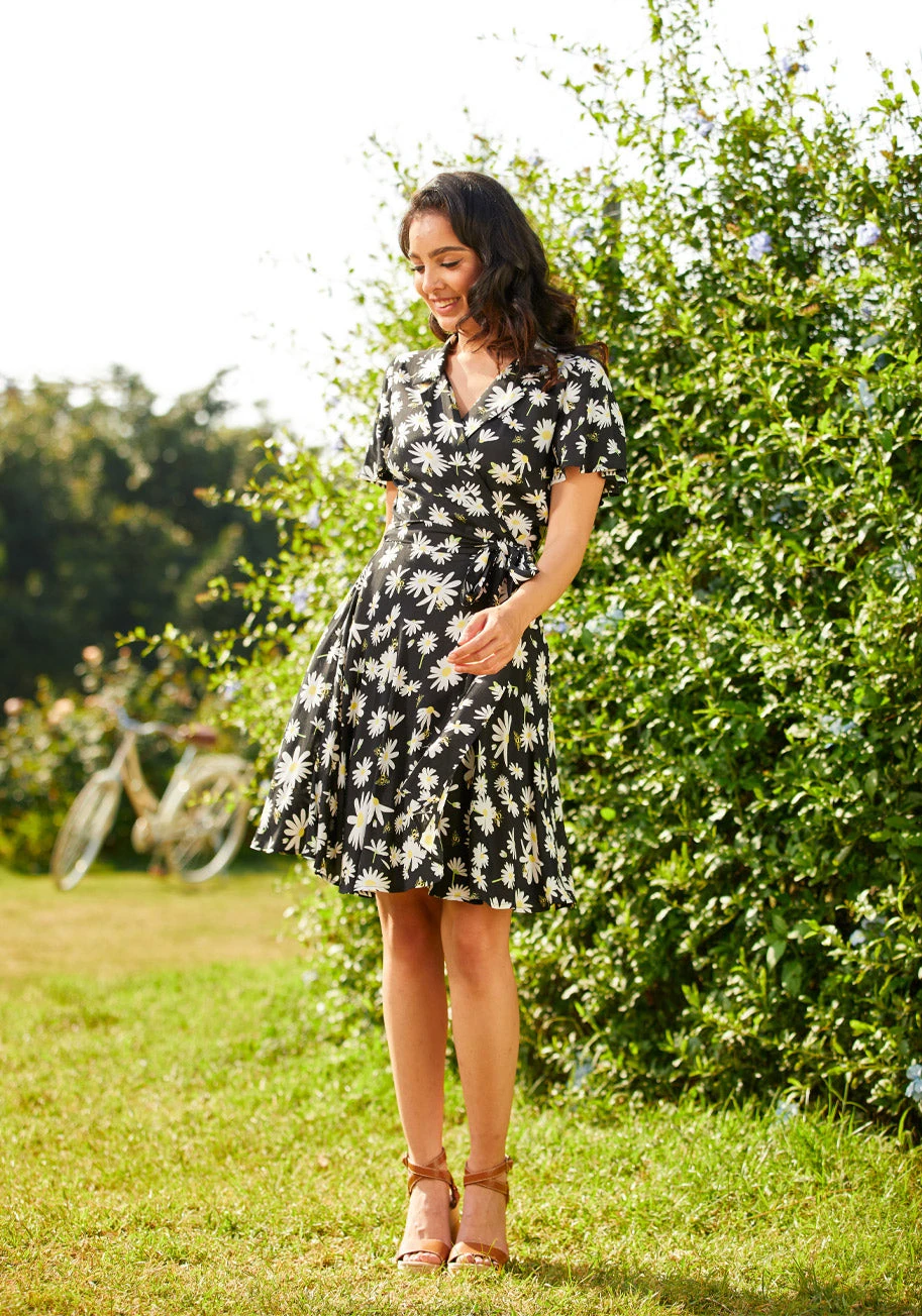 Just Wandering Camp Collar Wrap Dress 3 Just Wandering Camp Collar Wrap Dress