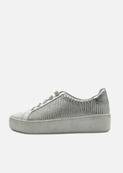 Chelsea Crew Meloni Multi-Pattern White Leather Platform Tennis Sneakers -ModCloth 2 56491251 400a 4020 a4ba b2c4d2df27c7