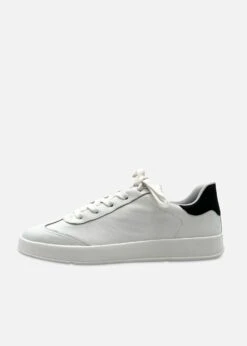 Chelsea Crew Monday White Leather Platform Tennis Sneakers - Classic Low-Top Lace-Up -ModCloth 2 86073009 568f 48ca aabe 9092d0c7becb