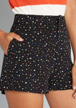 Molly Bracken All My Love Confetti Shorts -ModCloth 323128648e2f89e31fefabe57a2440fa