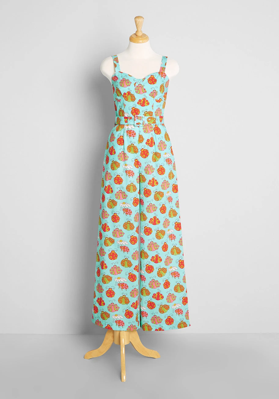 ModCloth X Marisol Muro Bugs And Kisses Wide-Leg Jumpsuit 4 ModCloth X Marisol Muro Bugs And Kisses Wide-Leg Jumpsuit - Image 2