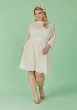 Sheerly Blessed In Bliss Fit And Flare Dress 16 Sheerly Blessed In Bliss Fit And Flare Dress -ModCloth 343aedb5a0d96b7cbc5882207adc907e