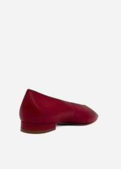 Chelsea Crew Slick Leather Ballet Flats – Elegant Low Heel Slip-On Shoes -ModCloth 3 521e3330 37ff 4a7b b74e cd822f7ebeec