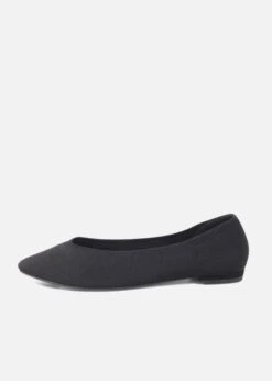 Chelsea Crew Black Flight Knit Ballet Flats – Stretchy Breathable Pointed Toe Slip-On -ModCloth 3 cb4a0878 ea36 496c 9a22 574fb2c4e437 1