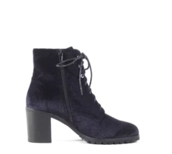 Chelsea Crew Timothy Velvet Lace-Up Booties – Retro Lug Sole 3-Inch Heel -ModCloth 3 cd567855 17cb 4a19 8430 5b8282f8e628